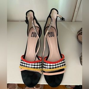 Bibi Lou heeled sandals, size 10